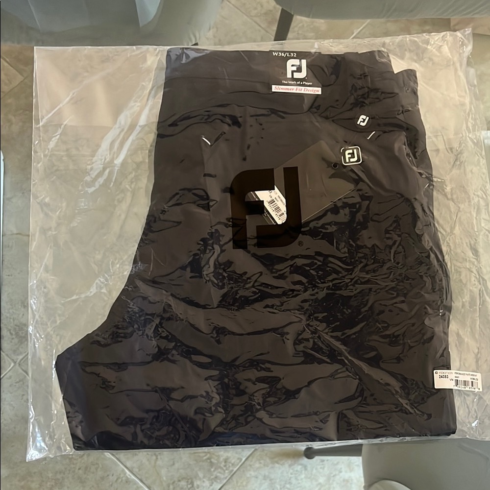 COPY - FootJoy Charcoal Golf Trousers